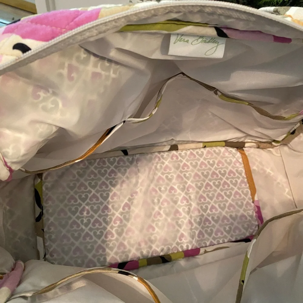 Vera Bradley Portobello Diaper Bag with Changing Pad